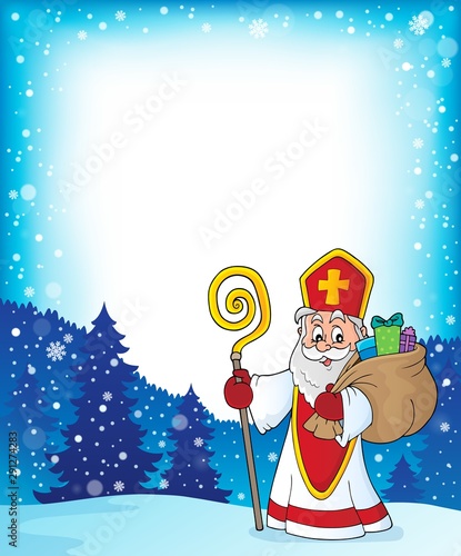 Saint Nicholas topic frame 2