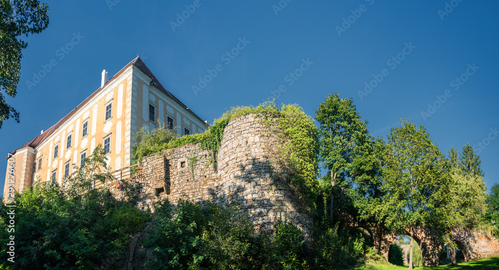 The impressive Renaissance Castle in Drosendorf, Lower Austria