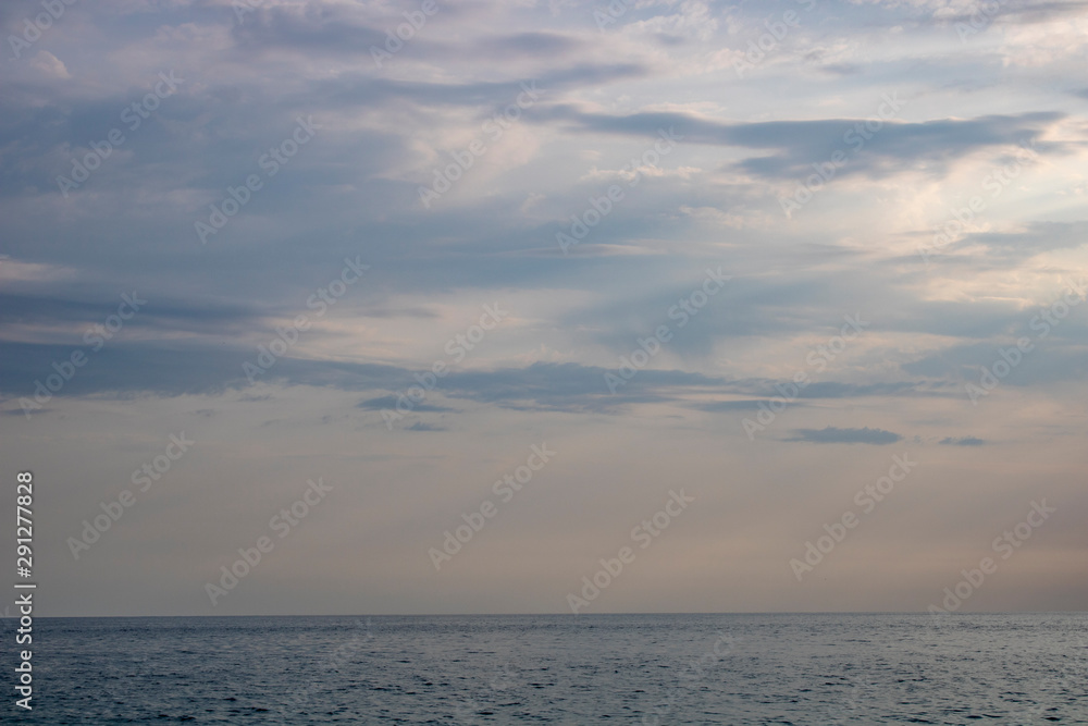 Summer evening over the Black Sea Summer evening over the Black Sea