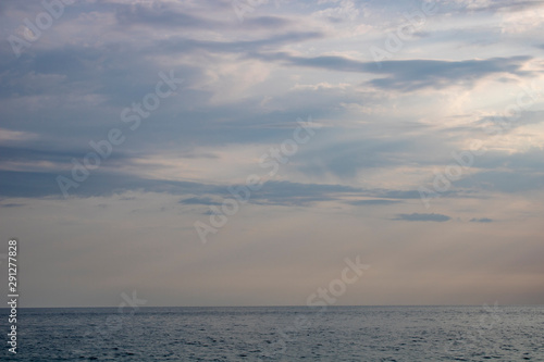 Summer evening over the Black Sea