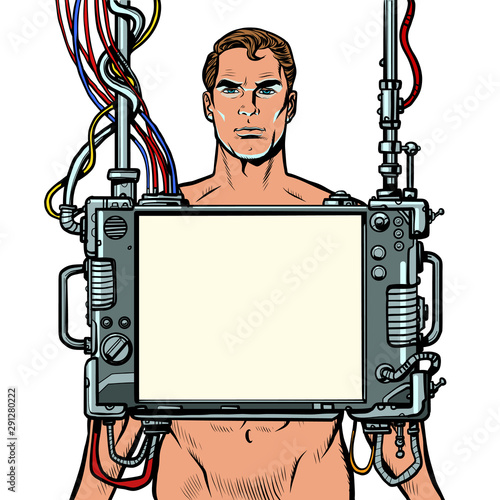 medical examination of men, internal organ scan screen tool