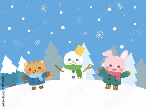 冬のイラスト1