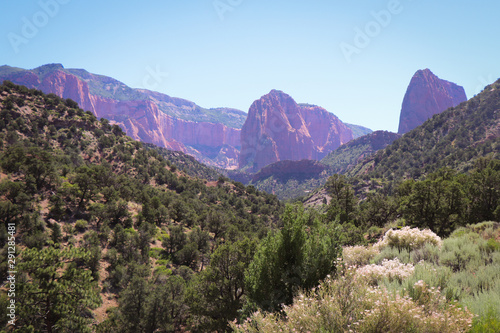 Zion National Park Mountains