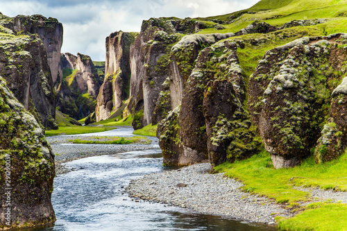  Iceland. The cliffs
