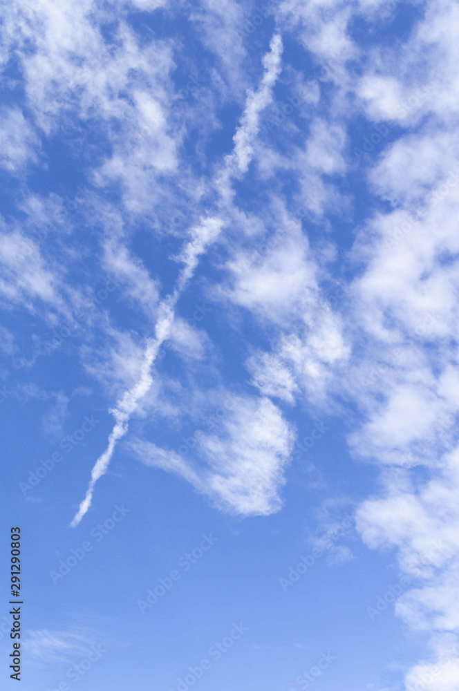 飛行機雲 飛行機雲