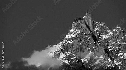 L'Aiguille du midi à Chamonix - France
