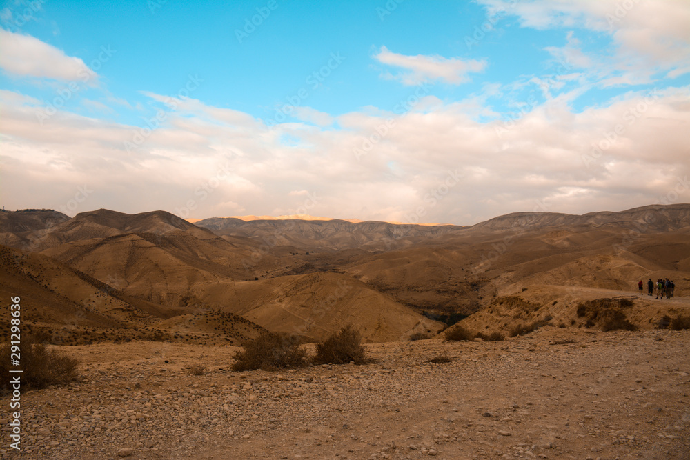 wide-angle desert