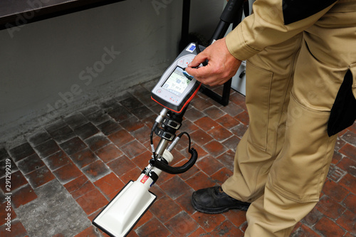 Canvastavla New radiation detectors testing