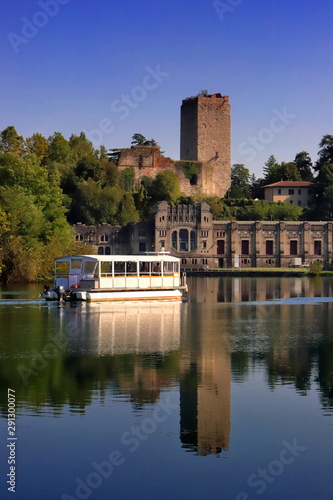  hydroelectric power plant taccani in trezzo sull'adda town in italy photo