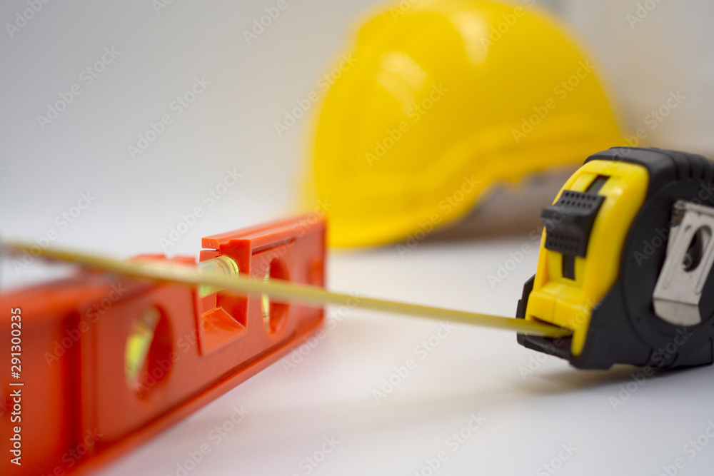 Equipment, tools and materials used in engineering construction work. Idea Construction Tools and Engineers