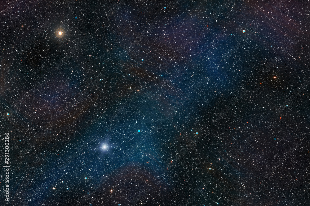 Star field outer space background