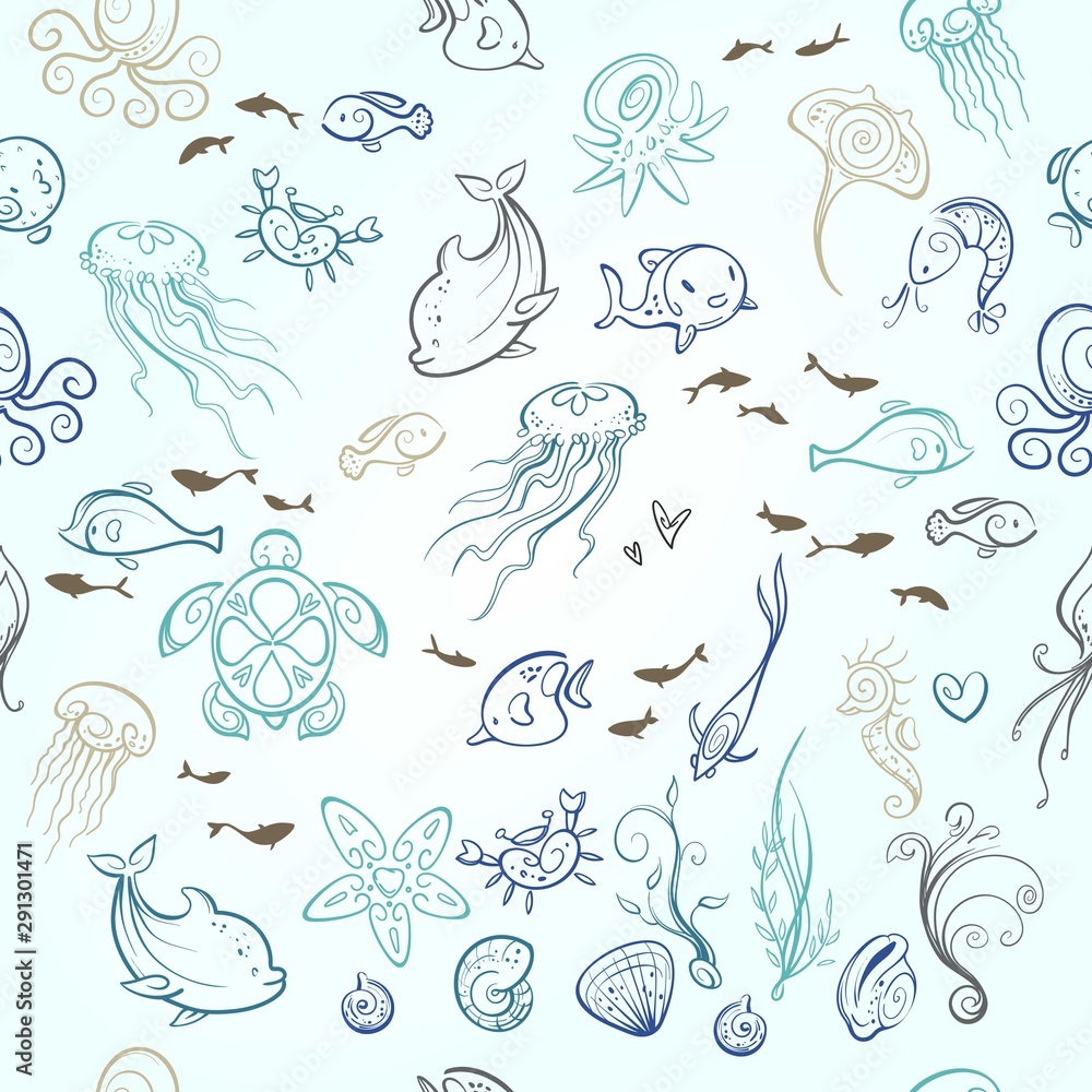 sea and ocean creatures sea and ocean creatures