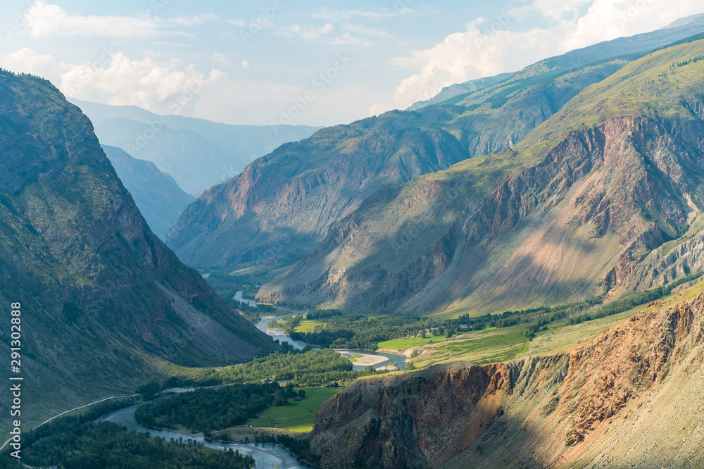 Naklejka premium Chulyshman valley