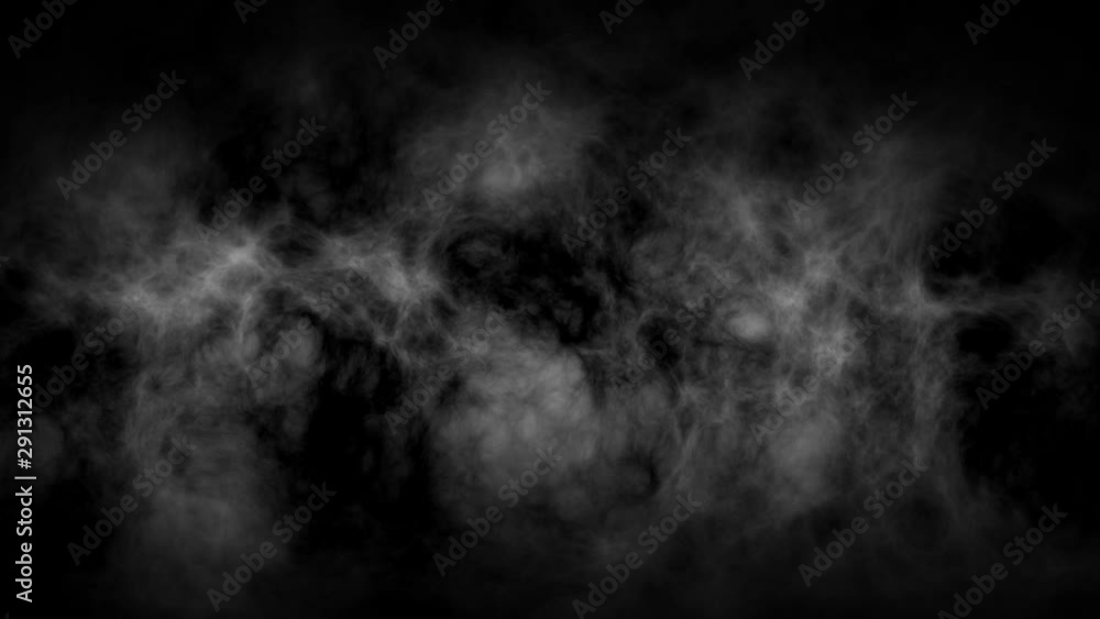 White atmospheric smoke, fog background. Mist and dust object on black background. White atmospheric smoke, fog background. Mist and dust object on black background.