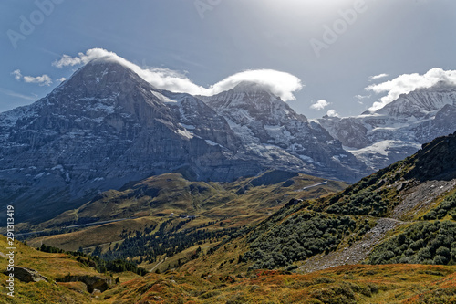 Sommets de l'Eiger et du Mönch © Olympixel