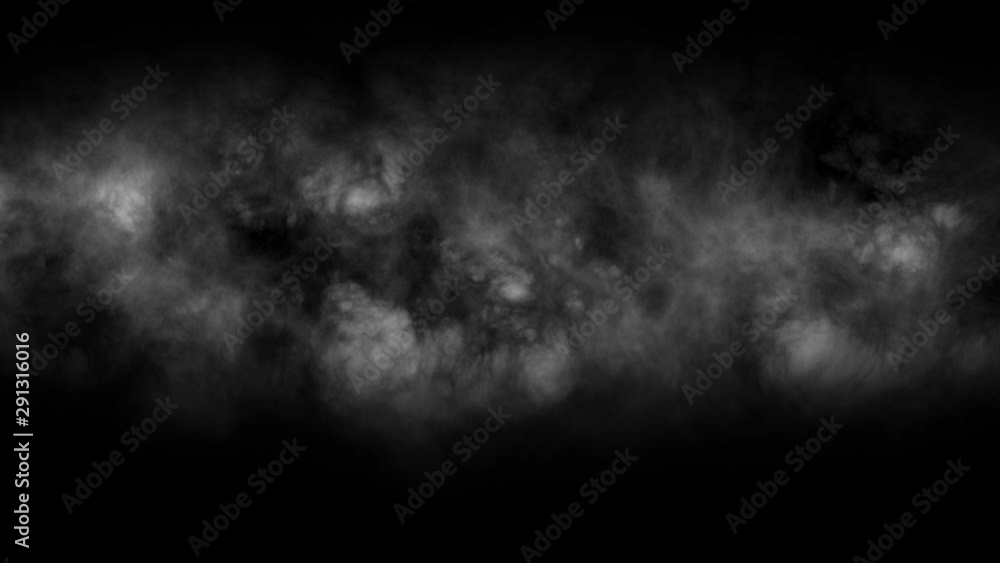 White atmospheric smoke, fog background. Mist and dust object on black background. White atmospheric smoke, fog background. Mist and dust object on black background.