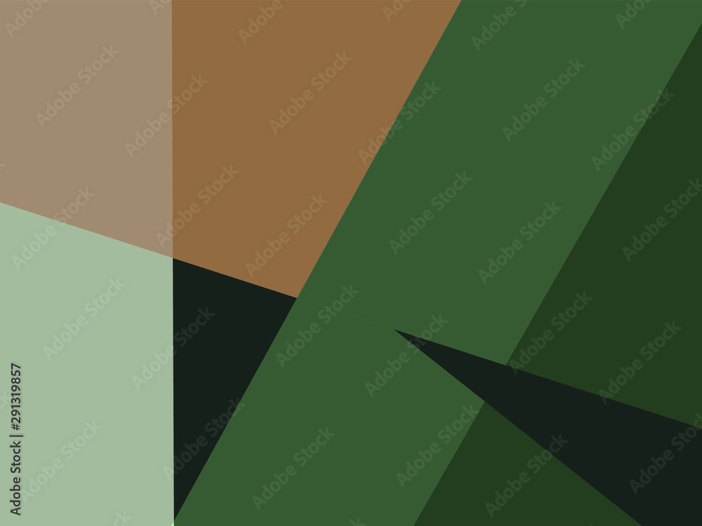 Obraz premium Colorful bright abstract background with angled blocks, squares, diamonds, rectangle and triangle shapes layered in abstract modern art style background pattern, textured background