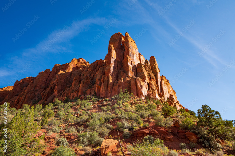 Shear Peaks of Sandstone in Long Canyon