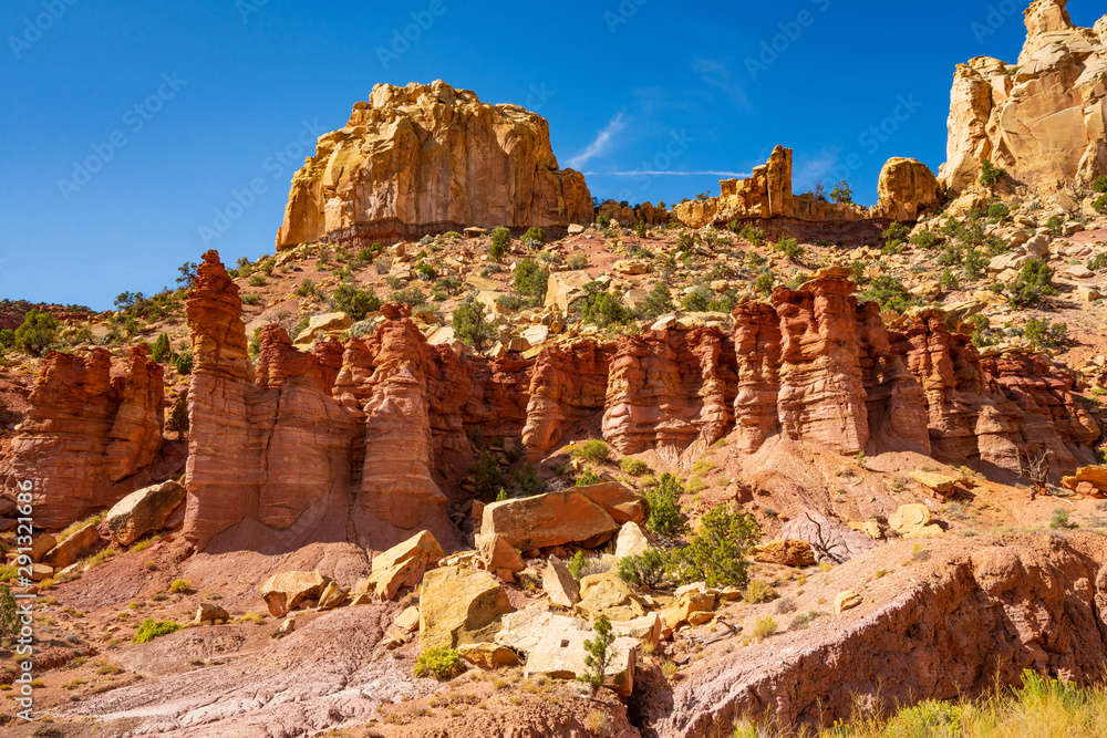 Hoodoos of Color in Long Canyon Hoodoos of Color in Long Canyon