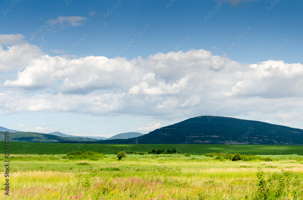 Obraz premium blue sky and clouds