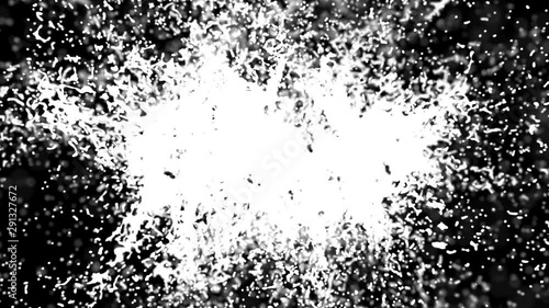 Wallpaper Mural explosions of liquid juice. on white. alpha matte Torontodigital.ca