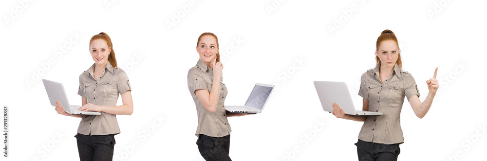 Woman businesswoman in business concept Woman businesswoman in business concept