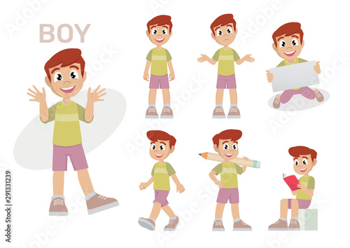 Set children boys kids.