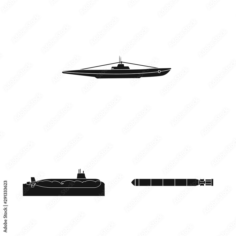 Vector illustration of technology and fleet symbol. Collection of technology and navy vector icon for stock. Vector illustration of technology and fleet symbol. Collection of technology and navy vector icon for stock.