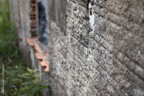 the wall