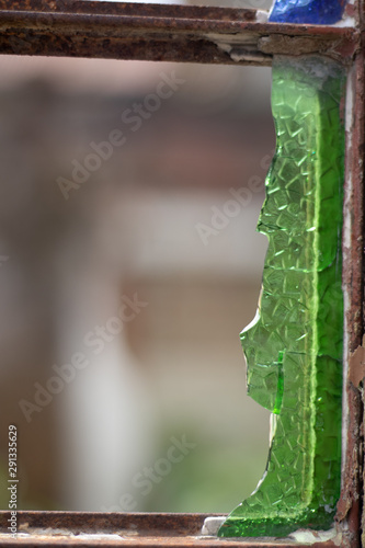 broken glass