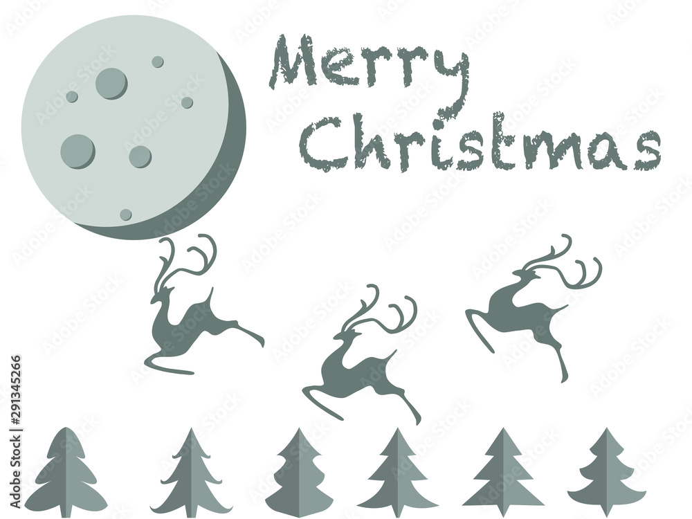 Merry Christmas and happy new year Postcard with holiday elements. Vector illustration perfect for greetings card Merry Christmas and happy new year Postcard with holiday elements. Vector illustration perfect for greetings card