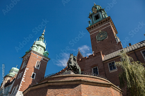 Wawel Castle in Krakow, Poland