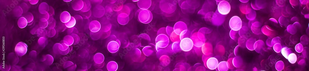 banner of Purple shiny glitter holiday beautiful abstract blur bokeh background banner of Purple shiny glitter holiday beautiful abstract blur bokeh background