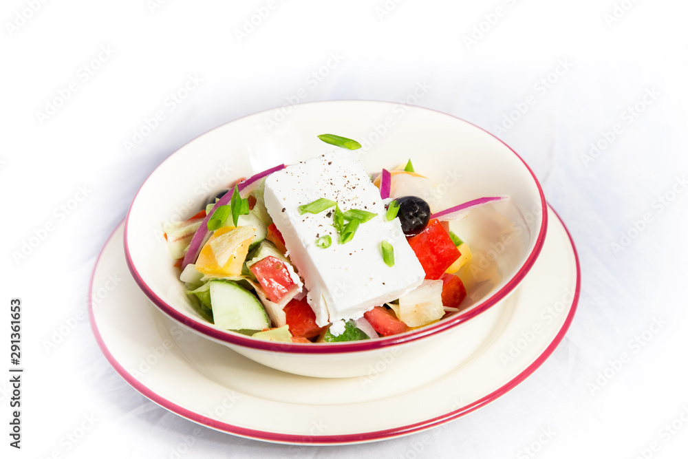 salad with mozzarella and tomatoes salad with mozzarella and tomatoes