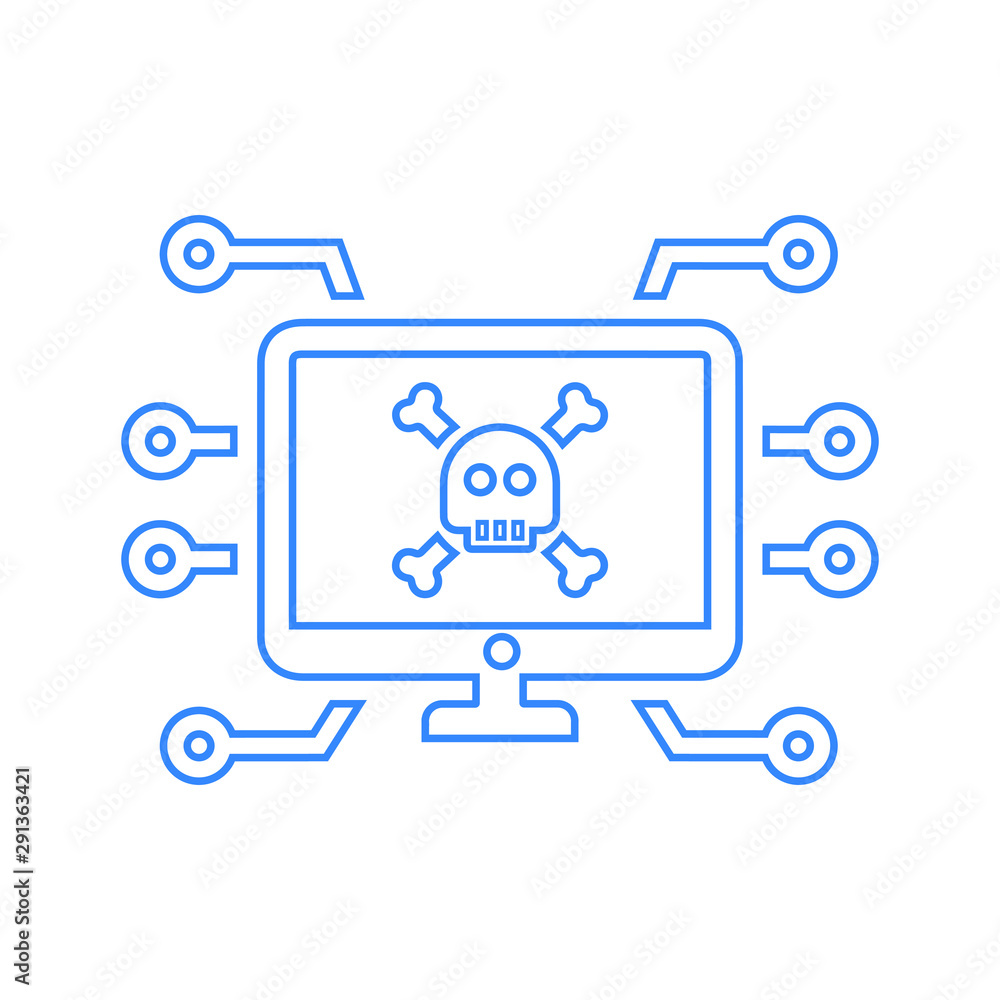 Computer virus attack, crime, cyber, hack, hacking, illegal access, lost data icon Computer virus attack, crime, cyber, hack, hacking, illegal access, lost data icon
