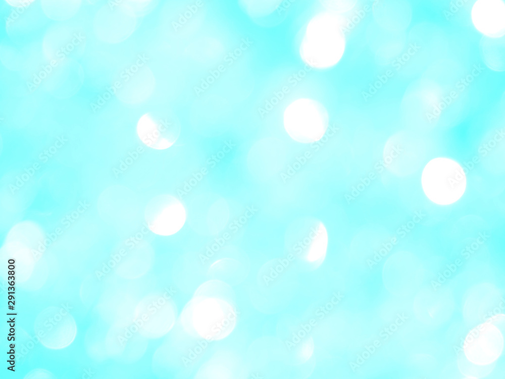 Blue background with bokeh motiff - abstract texture