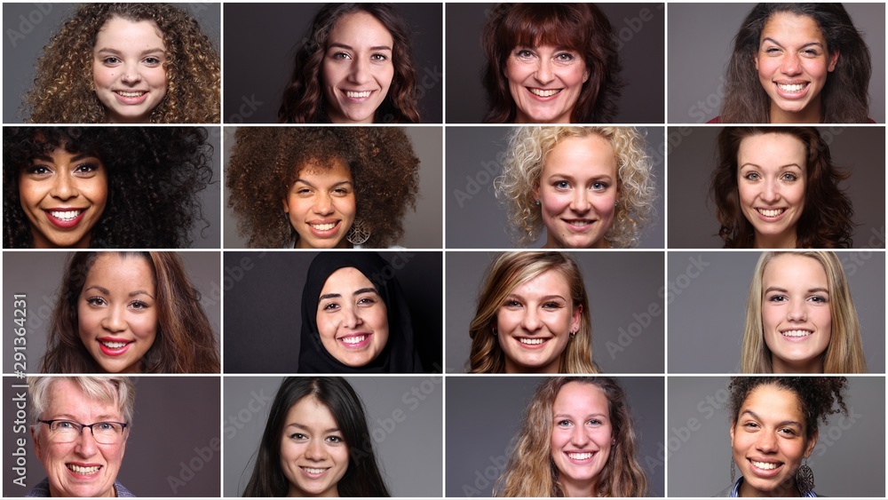 Portraits of different people Portraits of different people