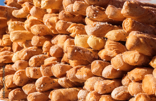 Canvas Print Salty graves sticks