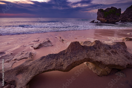  Labuan Sait Beach Bali Indonesia after sunset photo