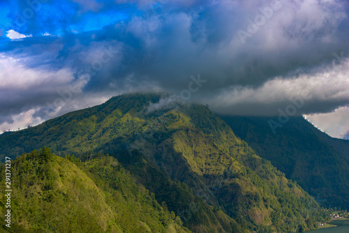 Mount Abang covered in Thick Volcanic Clouds Bali Indonesia © Krzysztof Wiktor