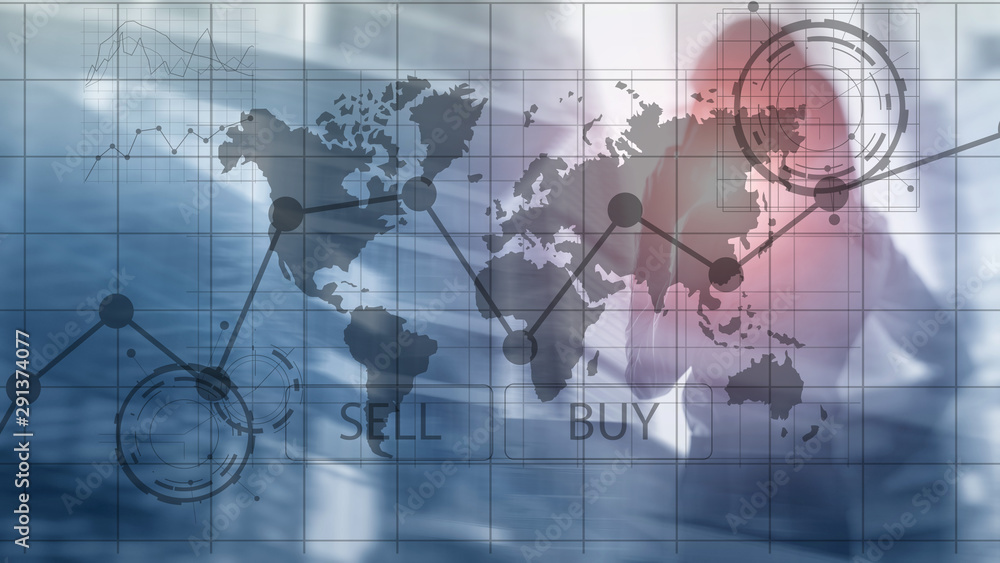 Forex Trading Investment Financial Chart Graphs. Business and technology concept. Forex Trading Investment Financial Chart Graphs. Business and technology concept.