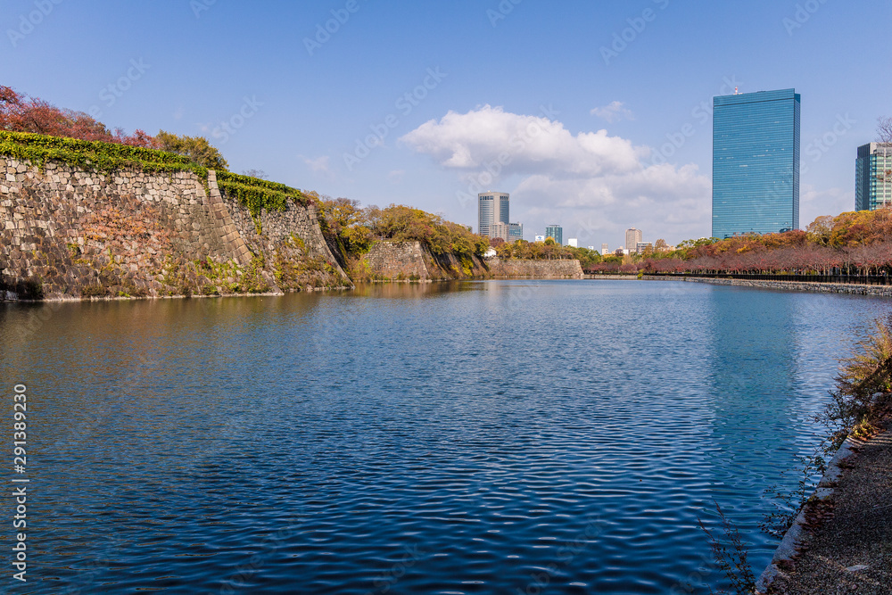 Fototapeta premium 大阪城公園