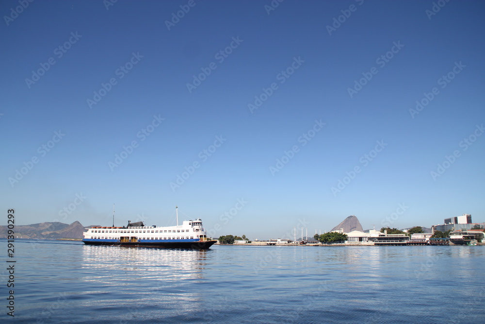 Ferry boat in Rio de Janeiro