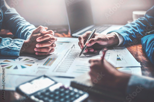 New businessmen are meeting for business planning