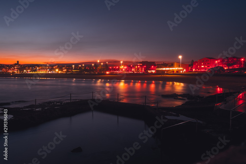 Sunset over Bondi Beach