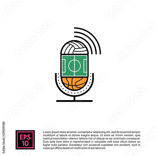 sports logo podcast