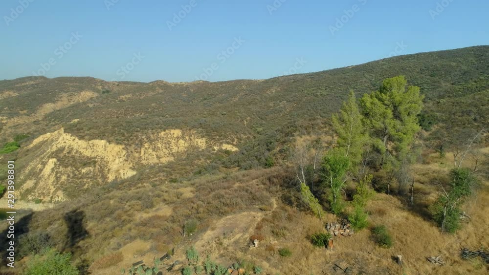 Castaic Lake Park- Man-Made Lake Cliffside View Castaic Lake Park- Man-Made Lake Cliffside View