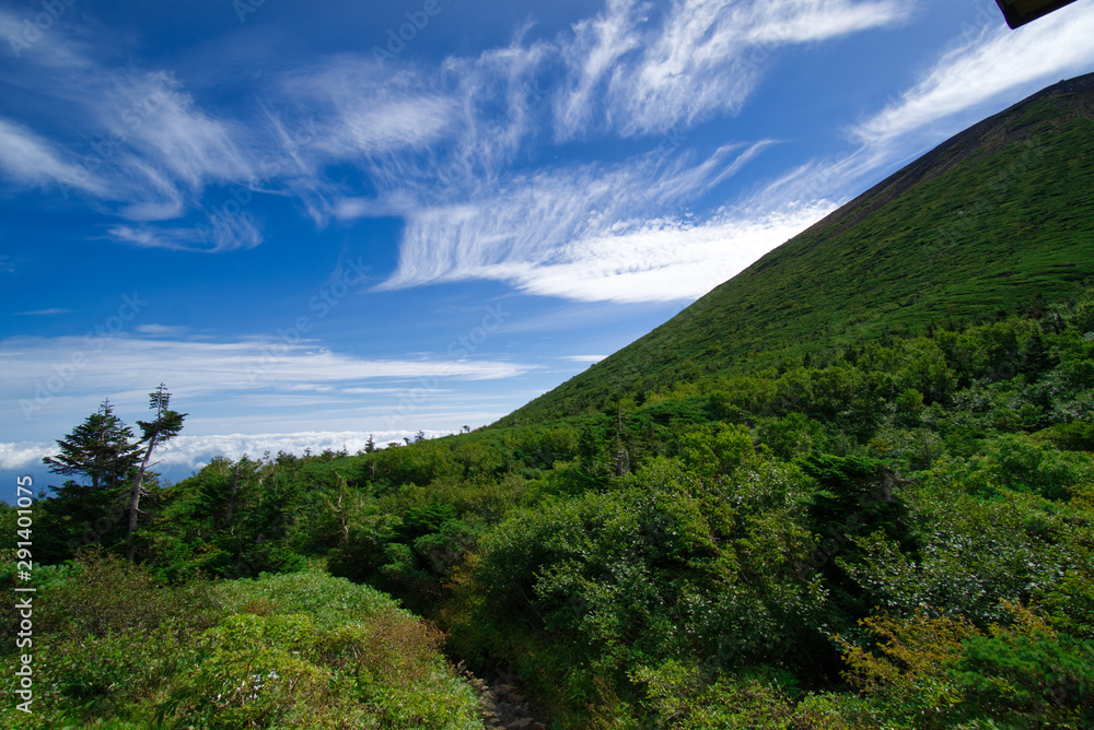 Fototapeta premium 岩手県 岩手山 百名山