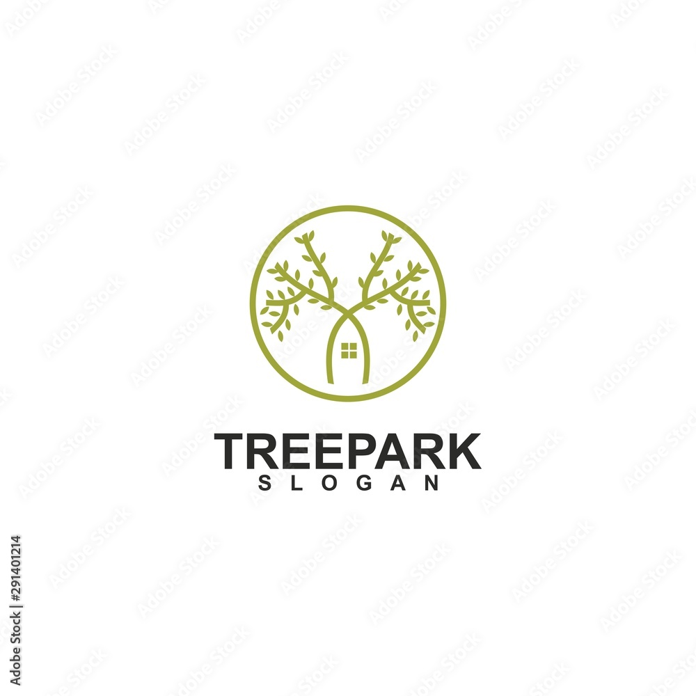 Tree of life logo design inspiration isolated, vector Tree of life logo design inspiration isolated, vector