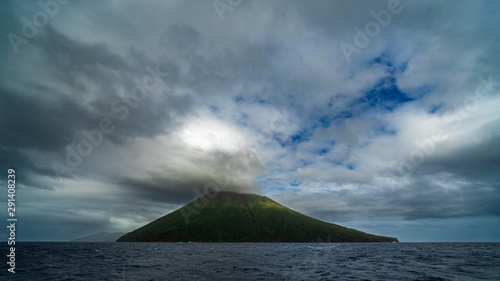 Volcanic Island of Ha'apai Archipelago of Tonga in Pacific photo